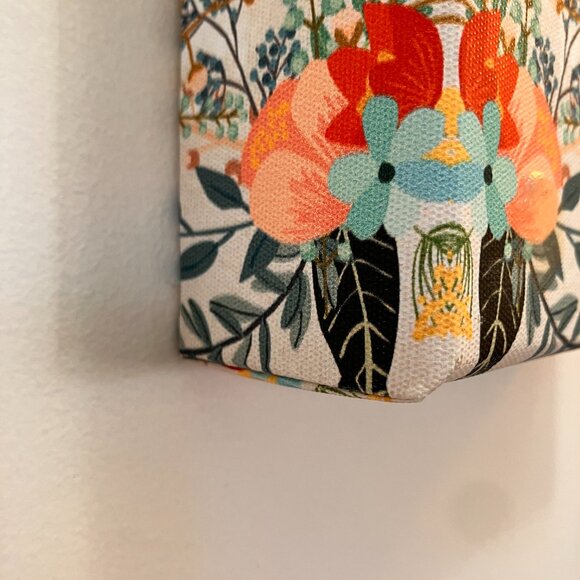 Vintage Mia Charro Cat And Heart Print- Waxed Print on Wood Block Frame - Picture 3 of 8